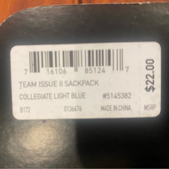 Adidas drawstring sackpack - Picture 3 of 4